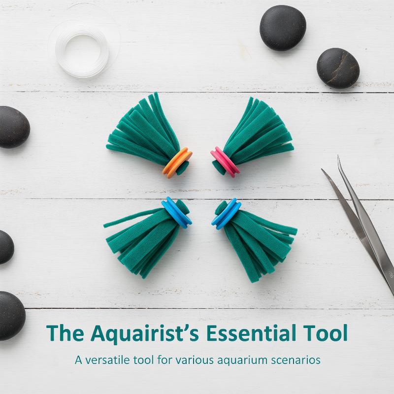 Aquarium Fish Reproduction - Fischei-Sammler mit 10 Stück Zuchtschieferplatten Aquarium-Legenetz