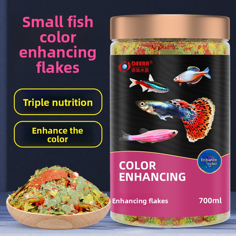 Fish Food Flake - DEERA Tropical Fish Flakes, universelles Community-Essen