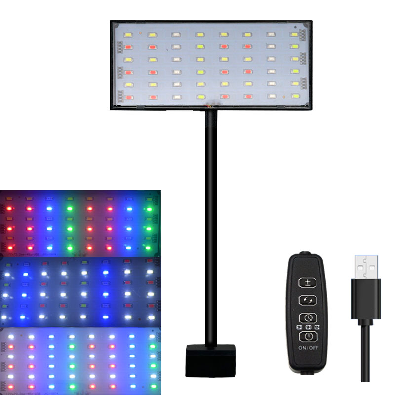 Aquarium Fish Photography - Aquarium Fischbecken Vollspektrum LED-Beleuchtung mit Zyklus-Timer,