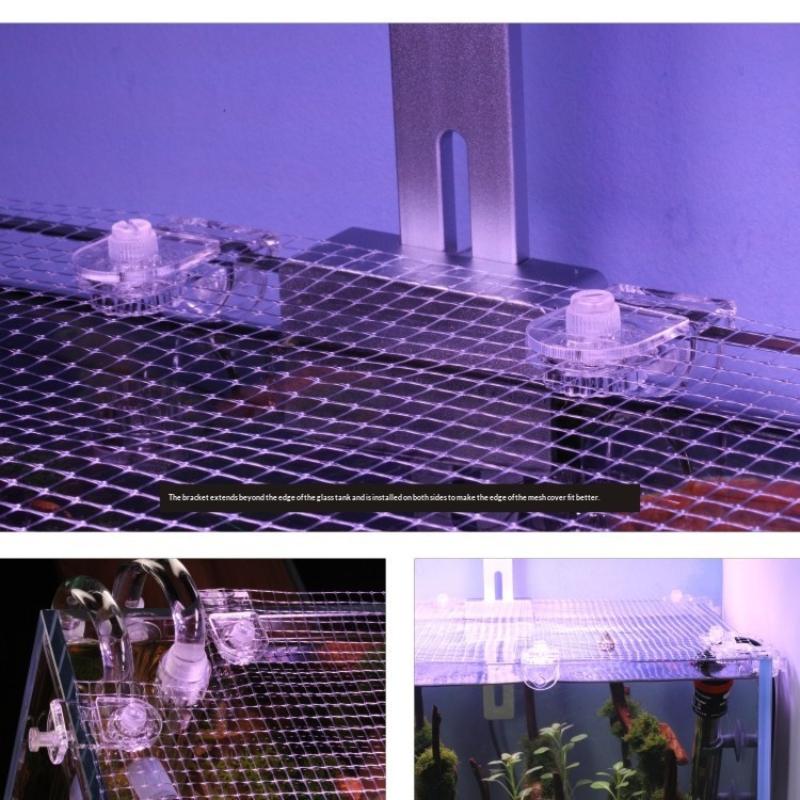 Aquarium Fish Jump Guard - 1 Stück Aquarium-Schutznetz gegen Ausbrüche, Balkonnetz