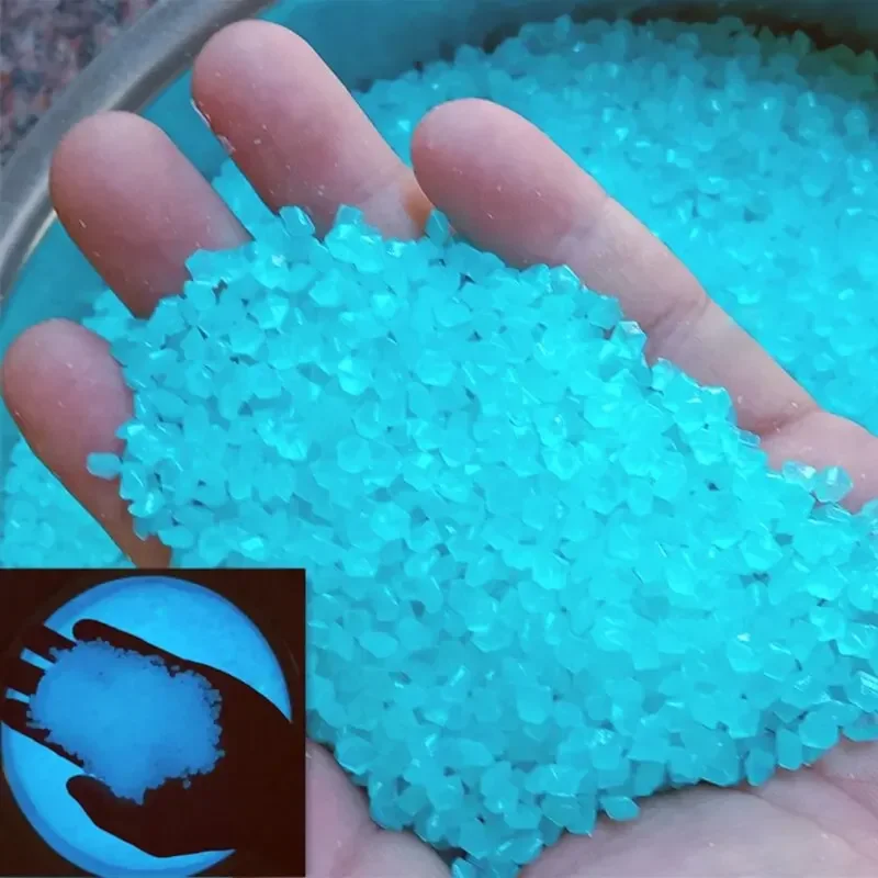 Aquarium Fish Farm - 1000 Stück 3–5 mm leuchtender Sand,
