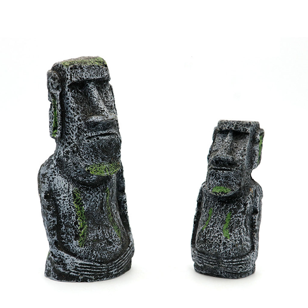 Aquarium Moai Statuen Ostern I – Aquarium Fish Guppy Bewertung und Preis