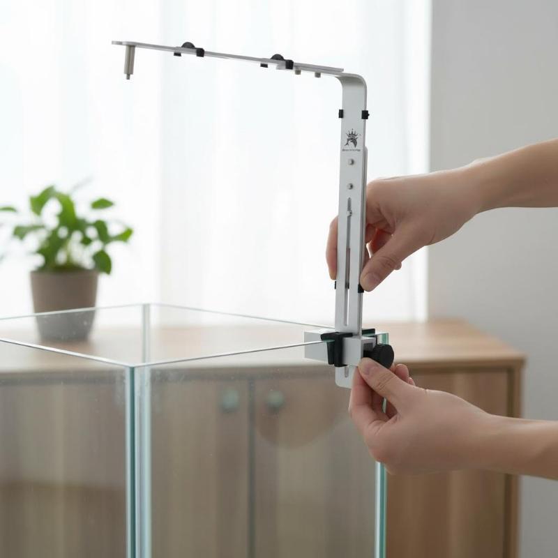 Neuer Fischlampenhalter aus Al – Aquarium Fish Lamp Bewertung und Preis