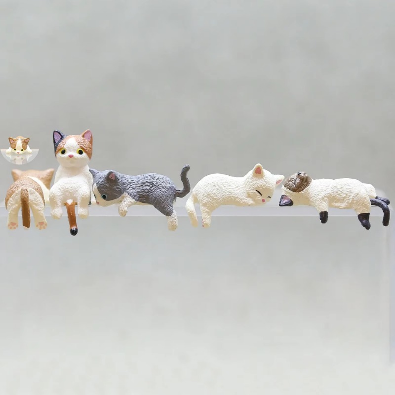 1Pc Nette Cartoon Katze PVC Ha – Aquarium Fish Guppy Bewertung und Preis