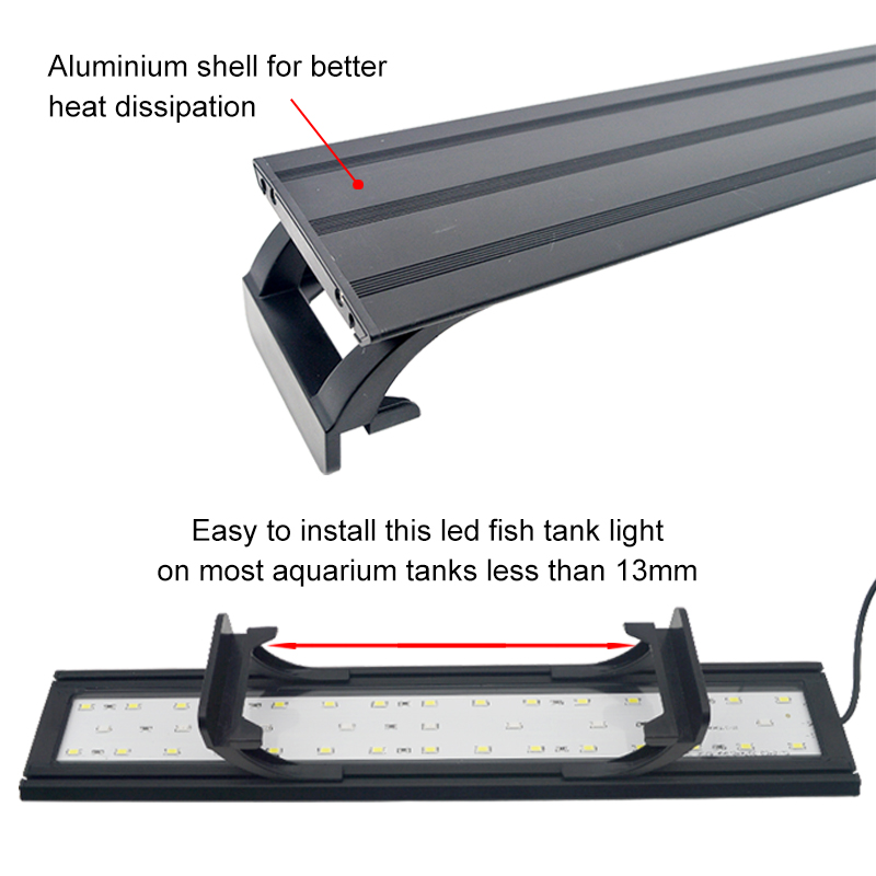 Aquarium-LED-Licht für 16–64 c – Aquarium Fish Photography Bewertung und Preis