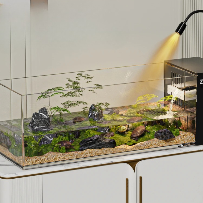 ‌ Schildkröten-Aquarium-Panzer – Live Fish Aquarium Bewertung und Preis