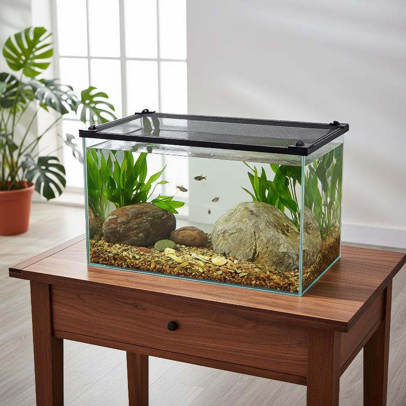 Magnetische Fischbecken-Spring – Aquarium Fish Jump Guard Bewertung und Preis